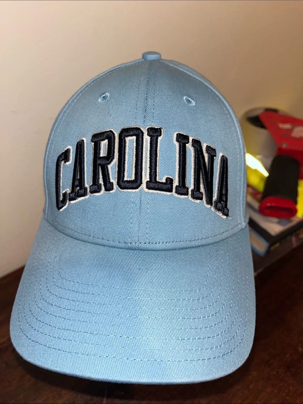 New unisex Brand 47 Raised Letter UNC North Carolina Panthers cap hat